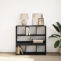 Estantería/divisor de espacios negro 100x33x94,5 cm de , Librerías y estanterías - Ref: Foro24-854473, Precio: 106,37 €, Desc...