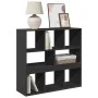 Estantería/divisor de espacios negro 100x33x94,5 cm de , Librerías y estanterías - Ref: Foro24-854473, Precio: 104,35 €, Desc...