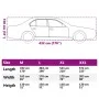 Funda de coche para Sedan con correas hebilla plateado M by , Car Storage Covers - Ref: Foro24-4008926, Price: 31,27 €, Disco...