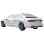 Funda para coche con ganchos media PEVA plateado M de , Cubiertas para almacenamiento de automóviles - Ref: Foro24-4008958, P...