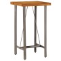 Mesa alta de bar teca maciza reciclada 60x60x107 cm de , Mesas de cocina y de comedor - Ref: Foro24-245803, Precio: 256,30 €,...