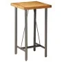 Mesa alta de bar teca maciza reciclada 60x60x107 cm de , Mesas de cocina y de comedor - Ref: Foro24-245803, Precio: 251,40 €,...