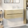 Set de muebles de baño 2 pzas cerámica y madera de ingeniería de , Muebles de baño - Ref: Foro24-3307665, Precio: 334,92 €, D...