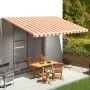 Tela de repuesto para toldo amarillo y naranja 5x3 m de vidaXL, Toldos - Ref: Foro24-312021, Precio: 69,24 €, Descuento: %