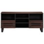 Mueble de TV madera maciza mango marrón 100x34x46 cm de , Almacenamiento para CD y DVD - Ref: Foro24-377526, Precio: 84,91 €,...