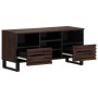 Mueble de TV madera maciza mango marrón 100x34x46 cm de , Almacenamiento para CD y DVD - Ref: Foro24-377526, Precio: 84,91 €,...