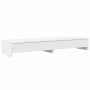Soporte monitor y cajones madera ingeniería blanco 100x27x15cm de , Bases y elevadores para ordenadores - Ref: Foro24-854670,...