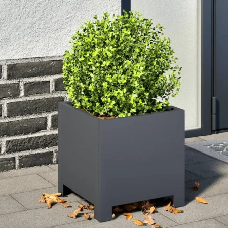 Jardinera hexagonal acero antracita 30x30x30 cm de , Maceteros y jardineras - Ref: Foro24-851189, Precio: 38,49 €, Descuento: %