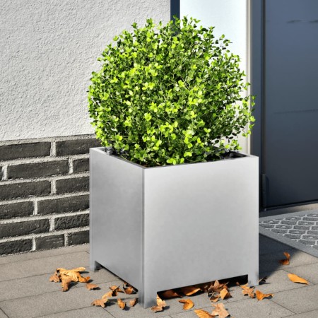 Jardineras 2 unidades acero galvanizado 40x40x40 cm de , Maceteros y jardineras - Ref: Foro24-851210, Precio: 71,77 €, Descue...