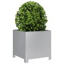 Jardineras 2 unidades acero galvanizado 40x40x40 cm de , Maceteros y jardineras - Ref: Foro24-851210, Precio: 71,77 €, Descue...