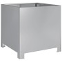 Jardineras 2 unidades acero galvanizado 40x40x40 cm de , Maceteros y jardineras - Ref: Foro24-851210, Precio: 71,77 €, Descue...