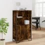 Aparador alto madera ingeniería roble ahumado 79,5x35,5x137,5cm de , Aparadores - Ref: Foro24-3295309, Precio: 114,35 €, Desc...