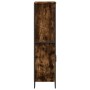 Aparador alto madera ingeniería roble ahumado 79,5x35,5x137,5cm de , Aparadores - Ref: Foro24-3295309, Precio: 115,74 €, Desc...