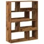 Separador de ambientes madera envejecida 100x33x125,5 cm de , Librerías y estanterías - Ref: Foro24-3309490, Precio: 133,45 €...