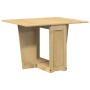 Mesa de comedor plegable mariposa Corona madera pino marrón de , Mesas de cocina y de comedor - Ref: Foro24-4013433, Precio: ...
