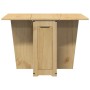 Mesa de comedor plegable mariposa Corona madera pino marrón de , Mesas de cocina y de comedor - Ref: Foro24-4013433, Precio: ...