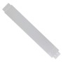 Set 10 paneles divisorios flexibles de acero galvanizado 100x14 cm de vidaXL, Ribetes y bordes para jardín - Ref: Foro24-2717...