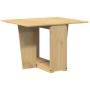 Mesa de comedor plegable mariposa Corona madera pino marrón de , Mesas de cocina y de comedor - Ref: Foro24-4013433, Precio: ...