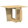 Mesa de comedor plegable mariposa Corona madera pino marrón by , Kitchen and dining tables - Ref: Foro24-4013433, Price: 193,...