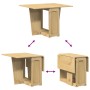 Mesa de comedor plegable mariposa Corona madera pino marrón de , Mesas de cocina y de comedor - Ref: Foro24-4013433, Precio: ...