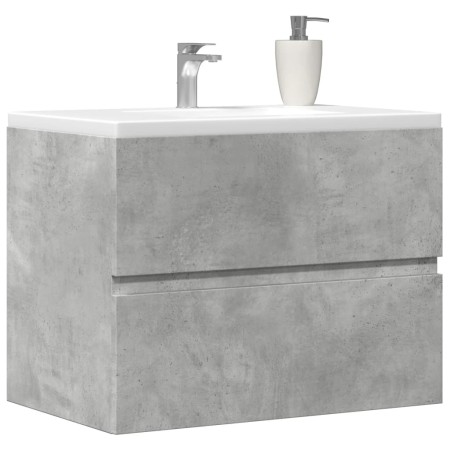 Mueble de baño madera de ingeniería gris hormigón 60x38,5x45 cm de , Muebles de baño - Ref: Foro24-856242, Precio: 42,85 €, D...