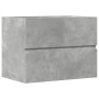 Mueble de baño madera de ingeniería gris hormigón 60x38,5x45 cm de , Muebles de baño - Ref: Foro24-856242, Precio: 42,85 €, D...