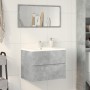 Mueble de baño madera de ingeniería gris hormigón 60x38,5x45 cm de , Muebles de baño - Ref: Foro24-856242, Precio: 42,85 €, D...