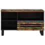 Mueble de TV madera maciza de acacia 80x34x46 cm de , Almacenamiento para CD y DVD - Ref: Foro24-377523, Precio: 68,20 €, Des...