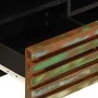Solid acacia wood TV stand 100x34x46 cm by , CD and DVD storage - Ref: Foro24-377528, Price: 83,84 €, Discount: %