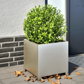 Jardineras 2 unidades acero inoxidable 40x40x40 cm de , Maceteros y jardineras - Ref: Foro24-851208, Precio: 97,85 €, Descuen...