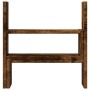 Organizador de escritorio ajustable roble ahumado 40x17x41 cm de , Bases y elevadores para ordenadores - Ref: Foro24-854764, ...
