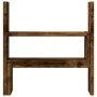 Organizador de escritorio ajustable roble ahumado 40x17x41 cm de , Bases y elevadores para ordenadores - Ref: Foro24-854764, ...
