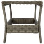 Mesa de jardín ratán sintético marrón 45x45x46,5 cm de vidaXL, Mesas de jardín - Ref: Foro24-313308, Precio: 61,71 €, Descuen...