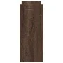 Organizador de escritorio ajustable marrón roble 40x17x41 cm de , Bases y elevadores para ordenadores - Ref: Foro24-854766, P...