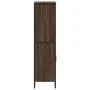 Aparador alto madera ingeniería marrón roble 79,5x35,5x137,5 cm de , Aparadores - Ref: Foro24-3295311, Precio: 119,14 €, Desc...