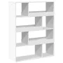 Separador de ambientes madera ingeniería blanco 100x33x125,5 cm de , Librerías y estanterías - Ref: Foro24-3309483, Precio: 1...