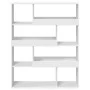 Separador de ambientes madera ingeniería blanco 100x33x125,5 cm de , Librerías y estanterías - Ref: Foro24-3309483, Precio: 1...