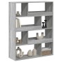 Separador de ambientes madera gris Sonoma 100x33x125,5 cm de , Librerías y estanterías - Ref: Foro24-3309488, Precio: 101,12 ...