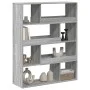 Separador de ambientes madera gris Sonoma 100x33x125,5 cm de , Librerías y estanterías - Ref: Foro24-3309488, Precio: 99,92 €...