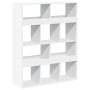 Separador de ambientes madera ingeniería blanco 100x33x125,5 cm de , Librerías y estanterías - Ref: Foro24-3309519, Precio: 9...