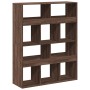Separador de ambientes madera marrón roble 100x33x125,5 cm de , Librerías y estanterías - Ref: Foro24-3309525, Precio: 99,15 ...