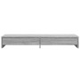 Soporte de monitor con cajones madera gris Sonoma 100x27x15 cm de , Bases y elevadores para ordenadores - Ref: Foro24-854675,...