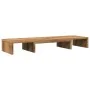 Soporte elevador pantalla ajustable roble artisian 80x24x10,5cm de , Bases y elevadores para ordenadores - Ref: Foro24-854642...