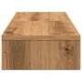 Soporte elevador pantalla ajustable roble artisian 80x24x10,5cm de , Bases y elevadores para ordenadores - Ref: Foro24-854642...