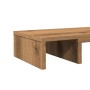 Soporte elevador pantalla ajustable roble artisian 80x24x10,5cm de , Bases y elevadores para ordenadores - Ref: Foro24-854642...