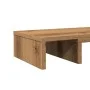 Soporte elevador pantalla ajustable roble artisian 80x24x10,5cm de , Bases y elevadores para ordenadores - Ref: Foro24-854642...