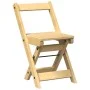Folding dining chairs 4 pcs Crown pine wood brown wax by , Folding stools and chairs - Ref: Foro24-4013434, Price: 154,43 €, ...