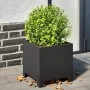 Jardinera de acero negra 30x30x30 cm de , Maceteros y jardineras - Ref: Foro24-851185, Precio: 36,58 €, Descuento: %
