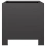 Jardinera de acero negra 30x30x30 cm de , Maceteros y jardineras - Ref: Foro24-851185, Precio: 36,58 €, Descuento: %