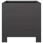Jardinera de acero negra 30x30x30 cm de , Maceteros y jardineras - Ref: Foro24-851185, Precio: 36,58 €, Descuento: %